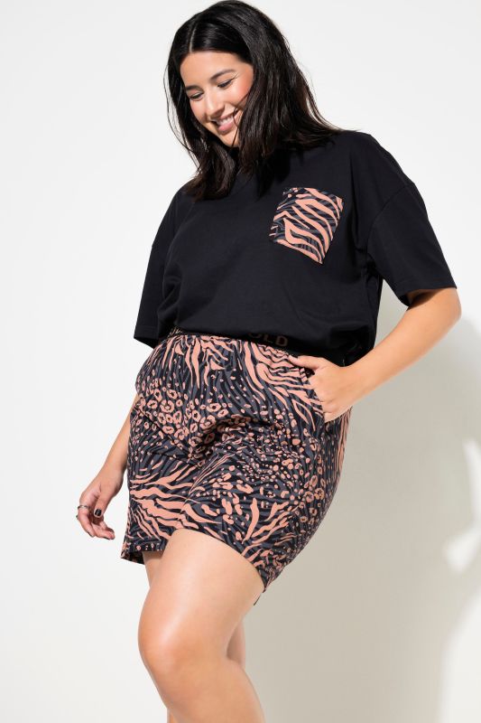 Animal Print Short Pajama Set