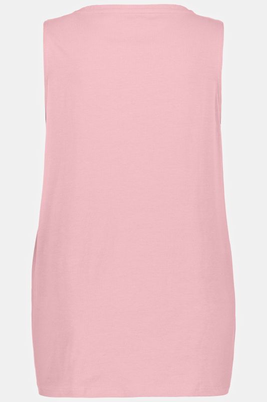 Essential V-Neck Stretch Cotton Tank