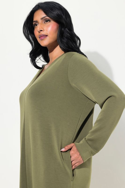 Modal Blend Sweatshirt Dress