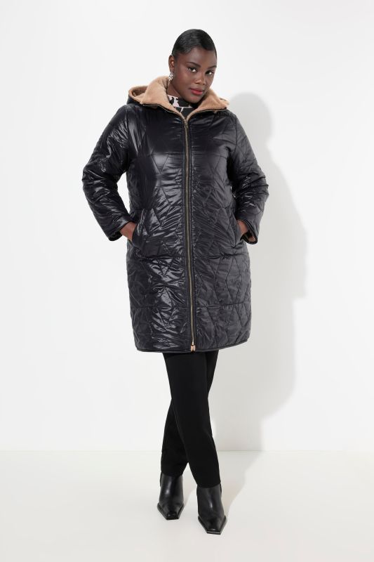 Reversible Faux Fur Coat