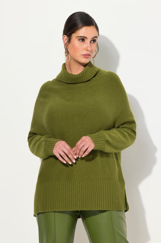 Oversized Long Sleeve Turtleneck Sweater