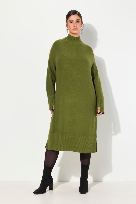 Knit Turtleneck Dress