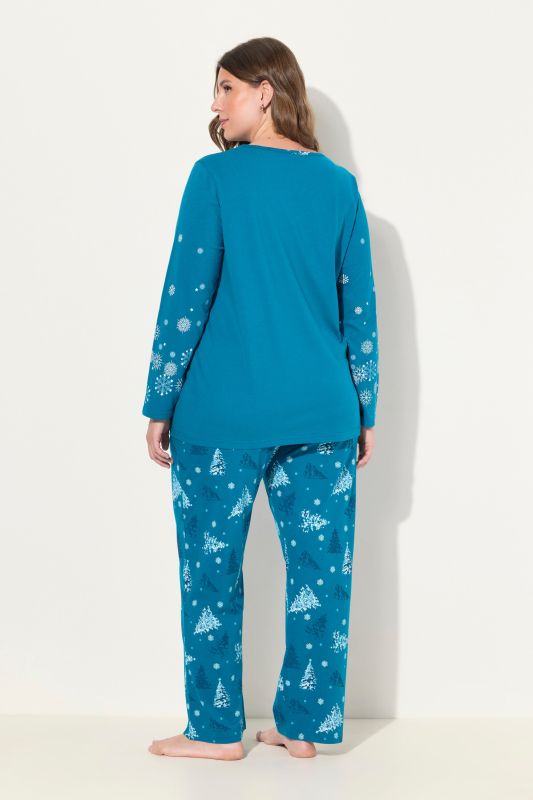 Snowy Christmas Pajama Set