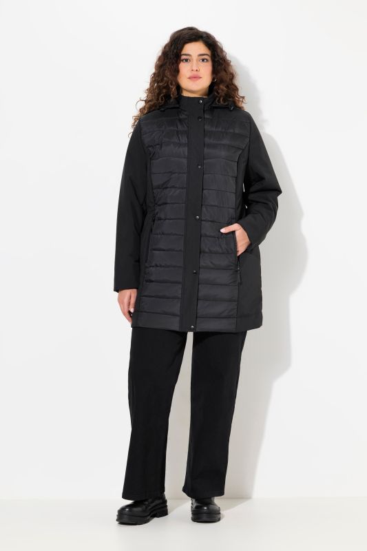 HYPRAR Mixed Texture Water-Repellent Jacket