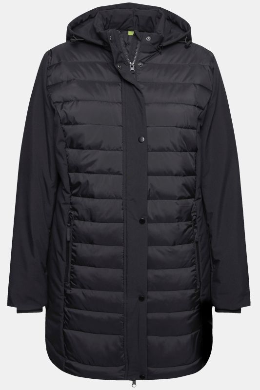 HYPRAR Mixed Texture Water-Repellent Jacket