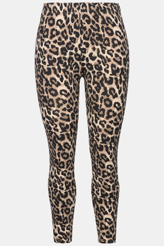 High Waisted Leopard Print Leggings