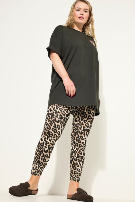 High Waisted Leopard Print Leggings