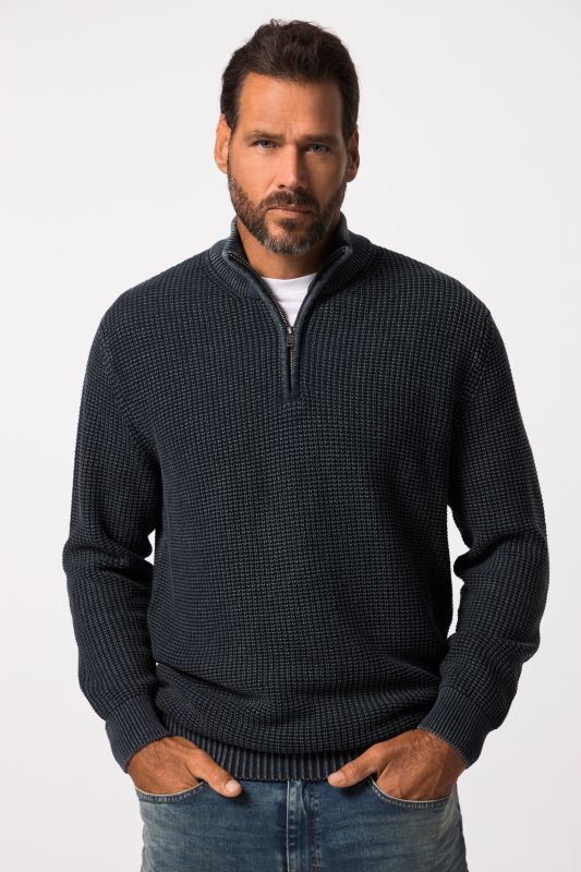 Half Neck Zip Jumper