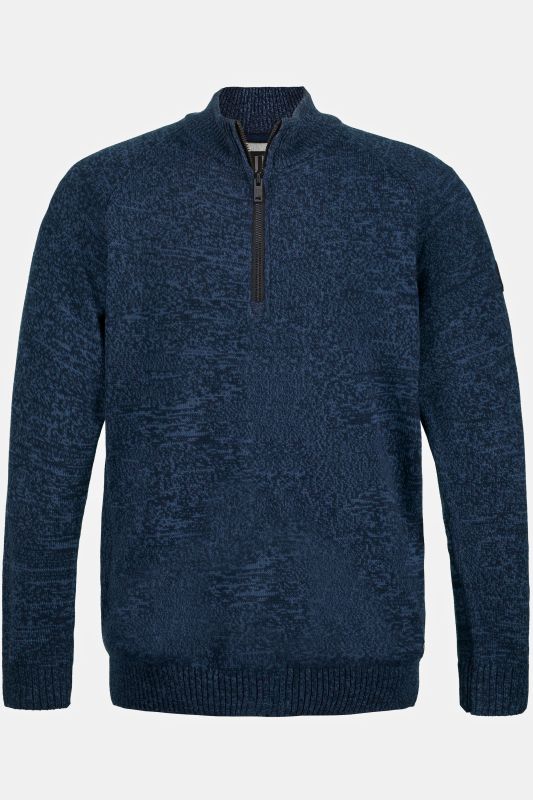 Half Zip Neck Jumper