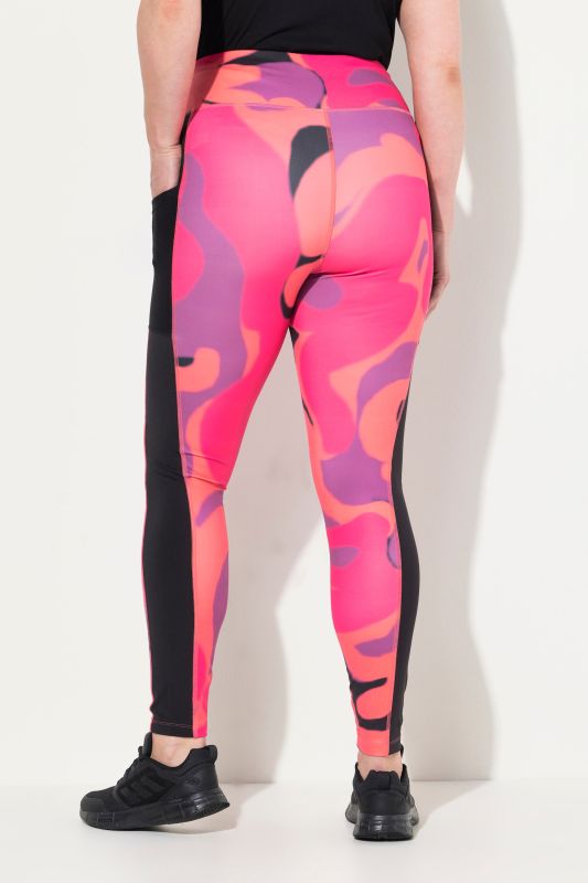 Abstract Print Quick Dry Leggings