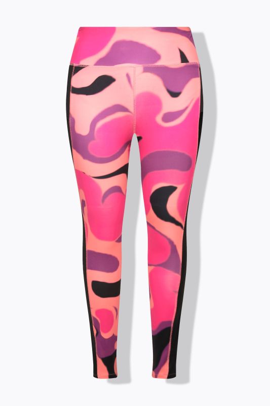 Abstract Print Quick Dry Leggings