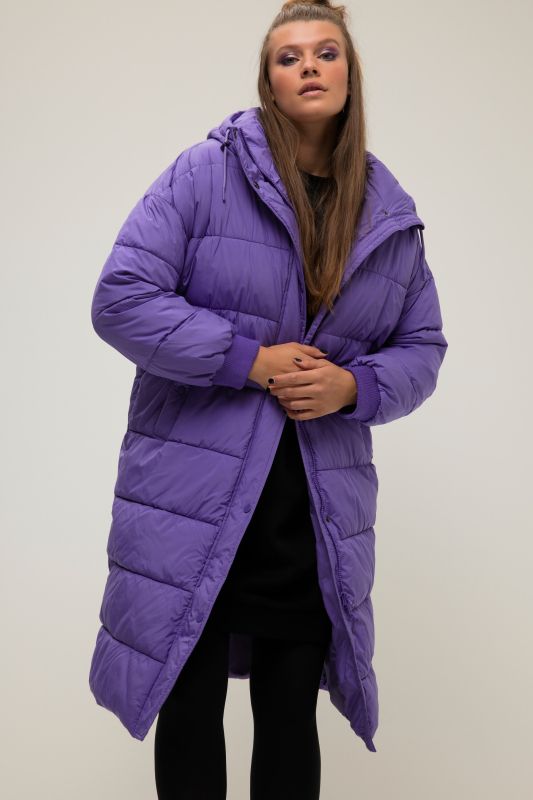 Quilted Coat with Matching Scarf