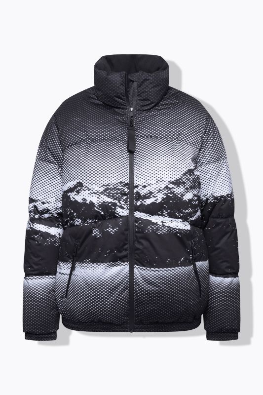 HYPRAR Mountain Scene Performance Puffer Coat