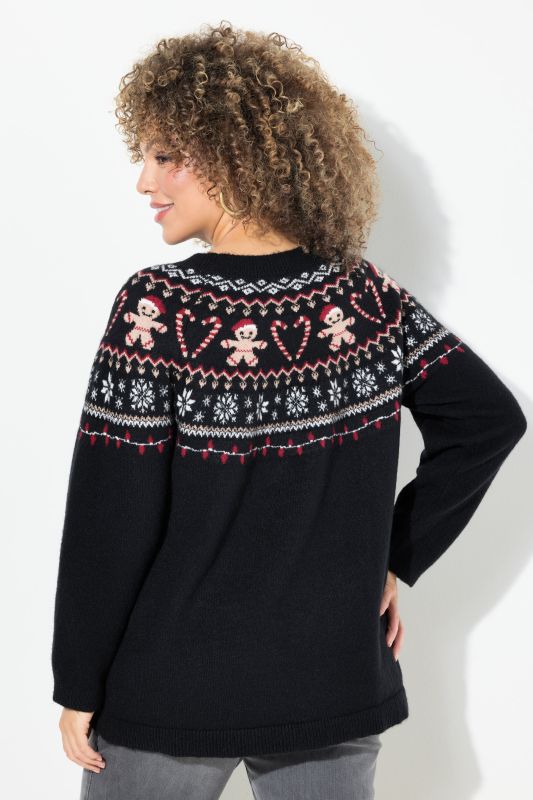 Holiday-Themed Norwegian Striped Sweater