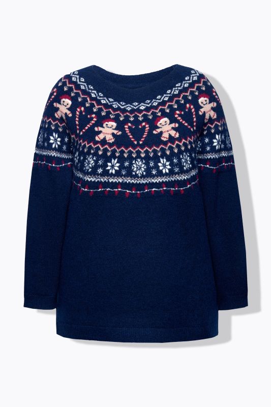 Holiday-Themed Norwegian Striped Sweater