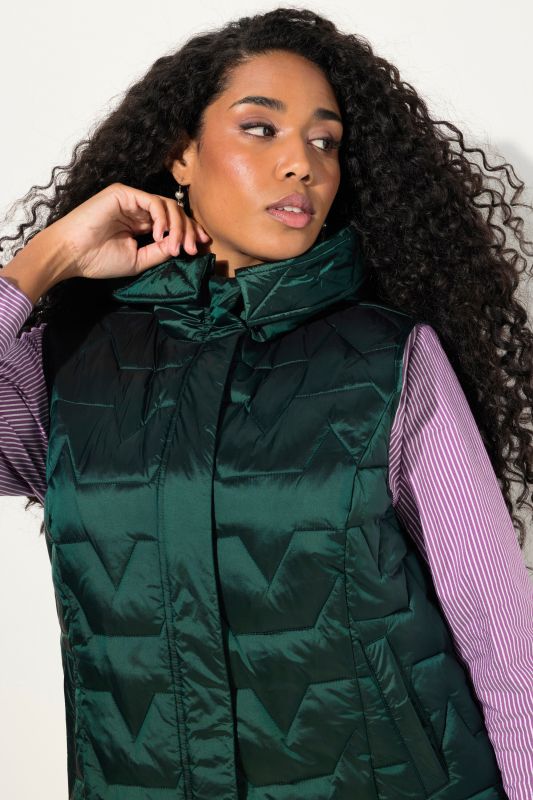 Zigzag Quilted Vest