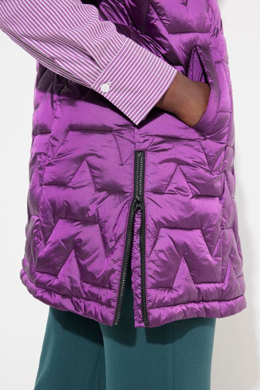 Zigzag Quilted Vest