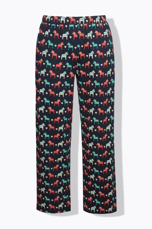 Eco Cotton Horse Print Pajama Pants