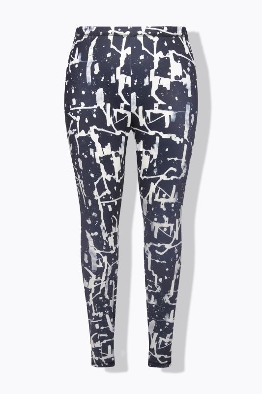 Quick Drying Abstract Print Leggings