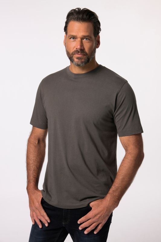 T-Shirt, Basic, Round neck, combed cotton, up to 8XL