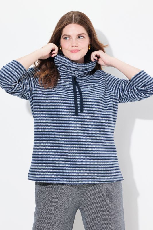 Eco Cotton Turtleneck Sweatshirt