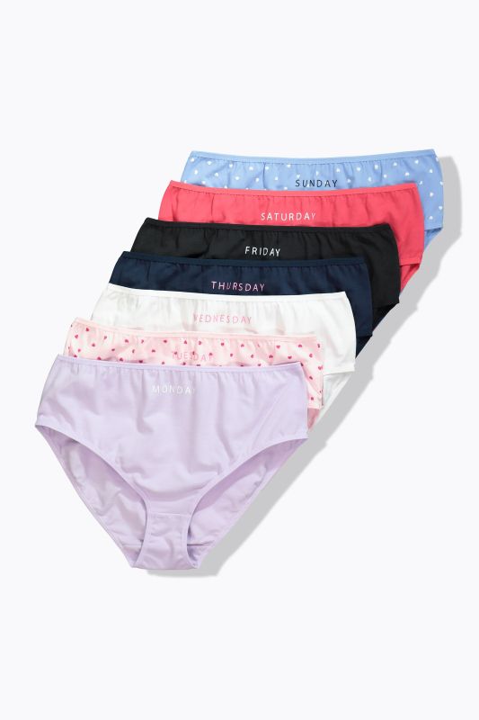 7 Pack of Panties- Weekdays