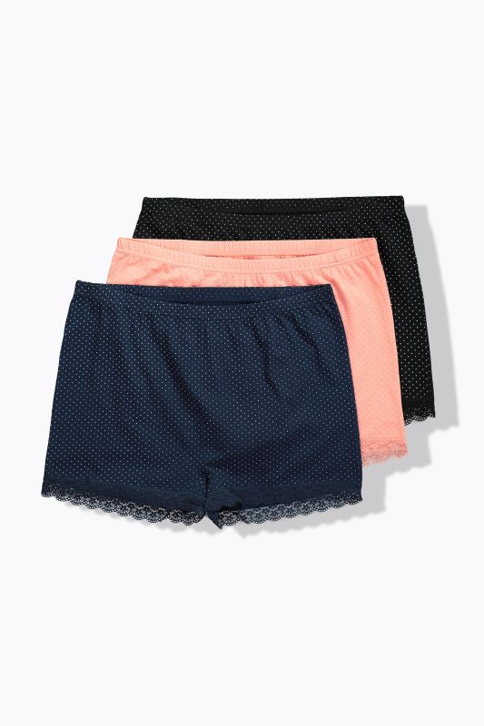 3 Pack of Boyshorts- Polka Dot