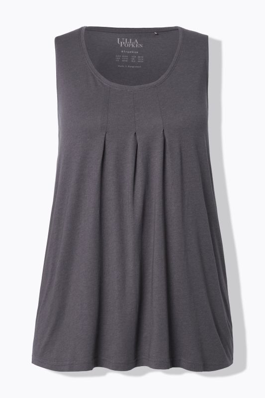 Essential Pleat Front Knit Tank