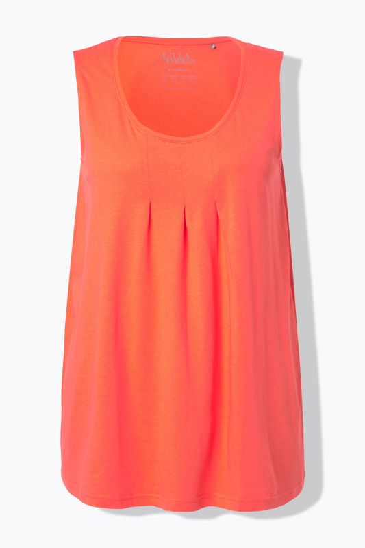 Essential Pleat Front Knit Tank