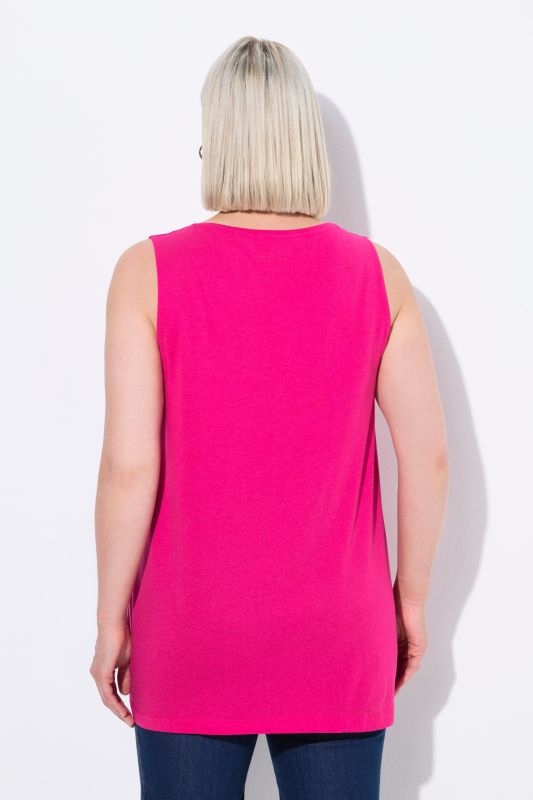 Essential Pleat Front Knit Tank