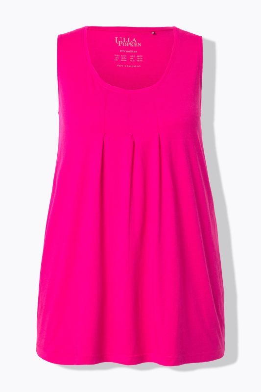 Essential Pleat Front Knit Tank