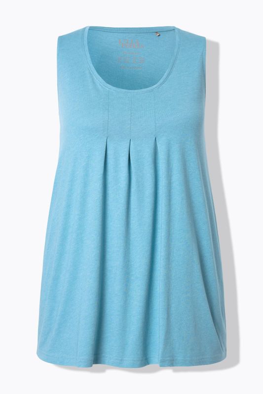 Essential Pleat Front Knit Tank