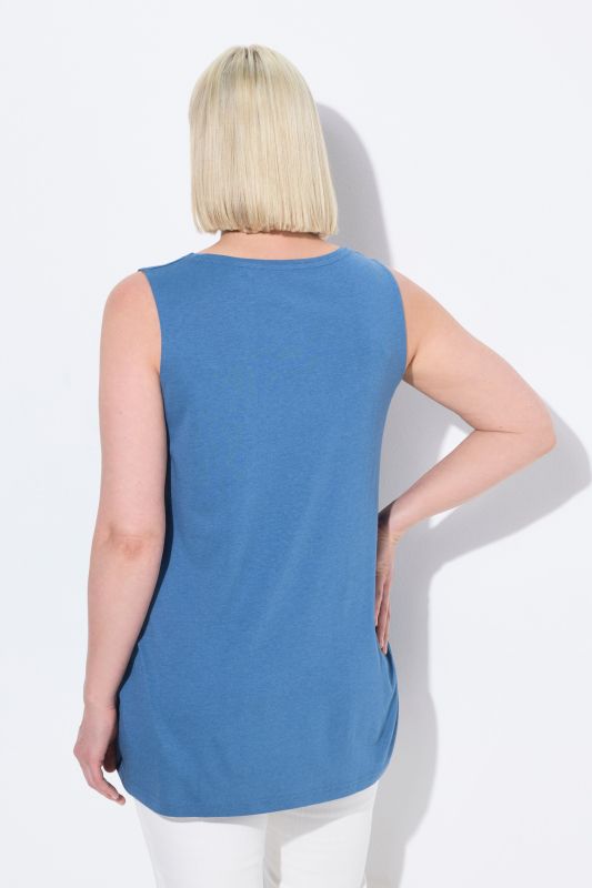 Essential Pleat Front Knit Tank