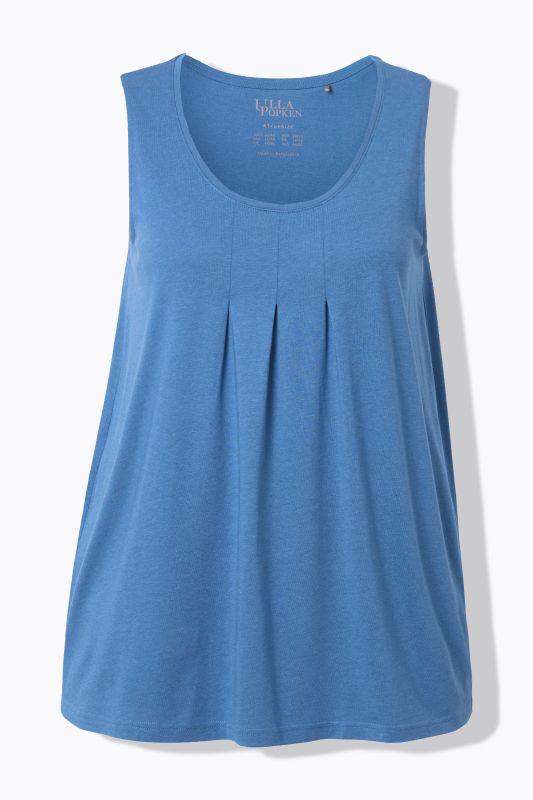 Essential Pleat Front Knit Tank