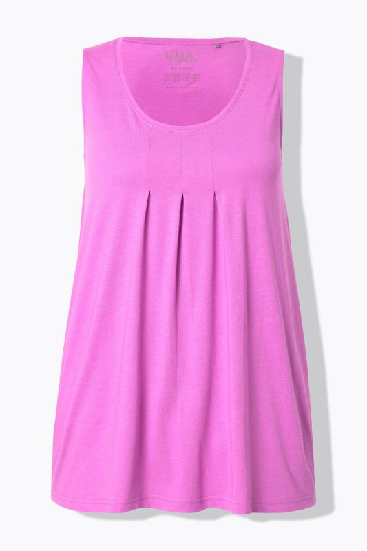 Essential Pleat Front Knit Tank