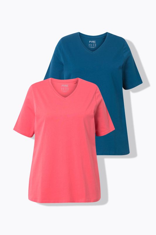 2 Pack of Eco Cotton Basic Tees