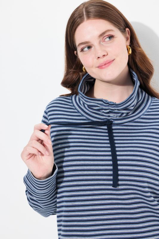 Eco Cotton Turtleneck Sweatshirt