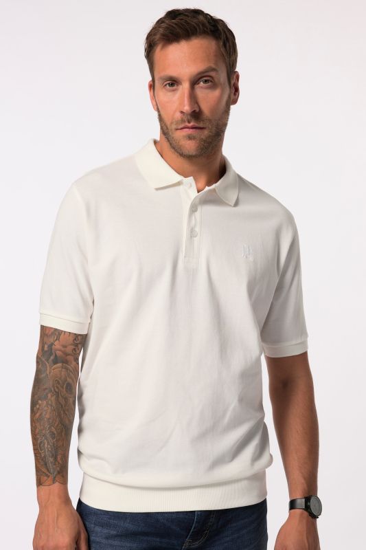 Belly Fit Cotton Piqué Polo Shirt