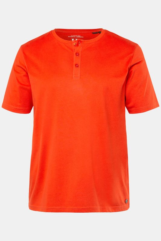 Short Sleeve Henley Shirt, Basic