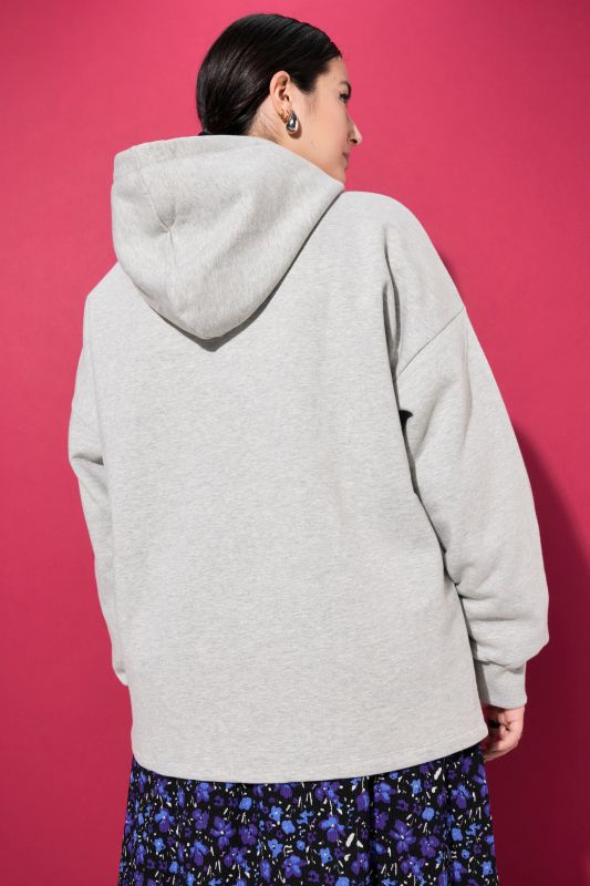 Hoodie, oversized, statement, kangaroo pocket, hood