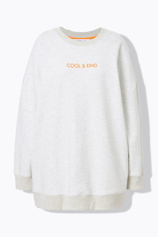 Sweatshirt, oversized shape, back bow print