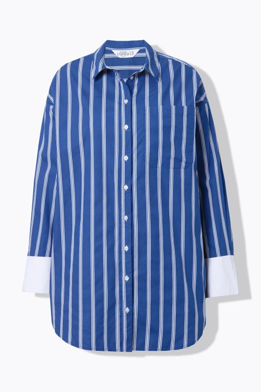 shirt, oversized, stripes, long sleeve