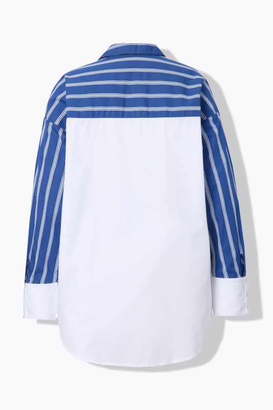 shirt, oversized, stripes, long sleeve