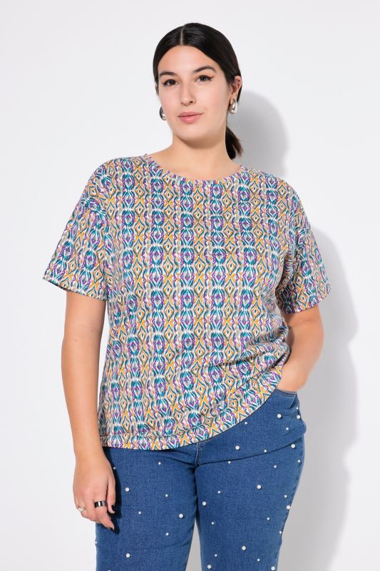 T-shirt, oversize shape, graphic print, half sleeves