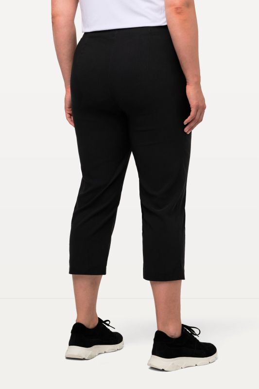 Stretch Basic Bengaline Capri Pants