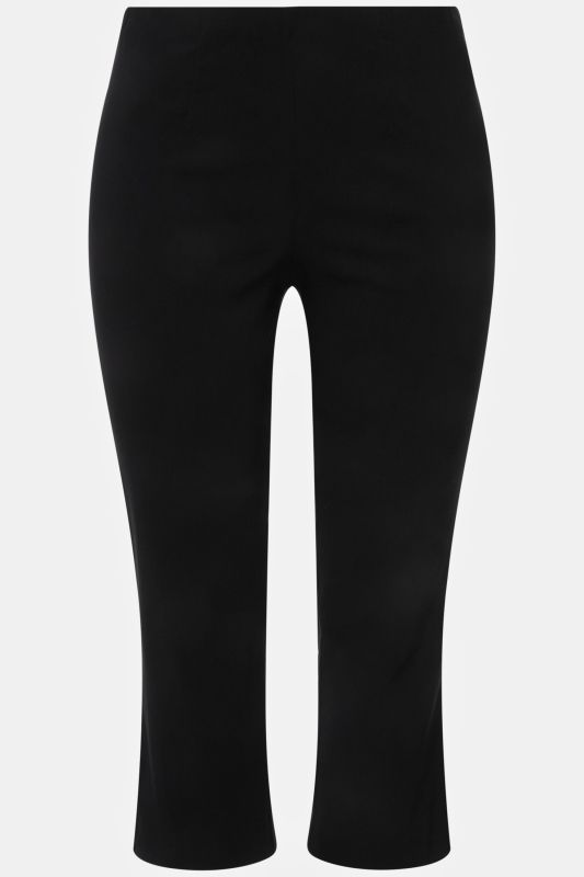 Stretch Basic Bengaline Capri Pants