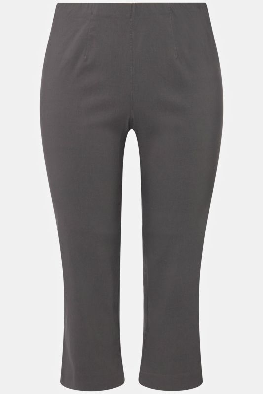 Stretch Basic Bengaline Capri Pants