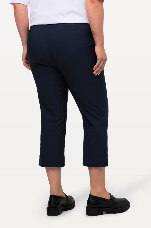 Stretch Basic Bengaline Capri Pants