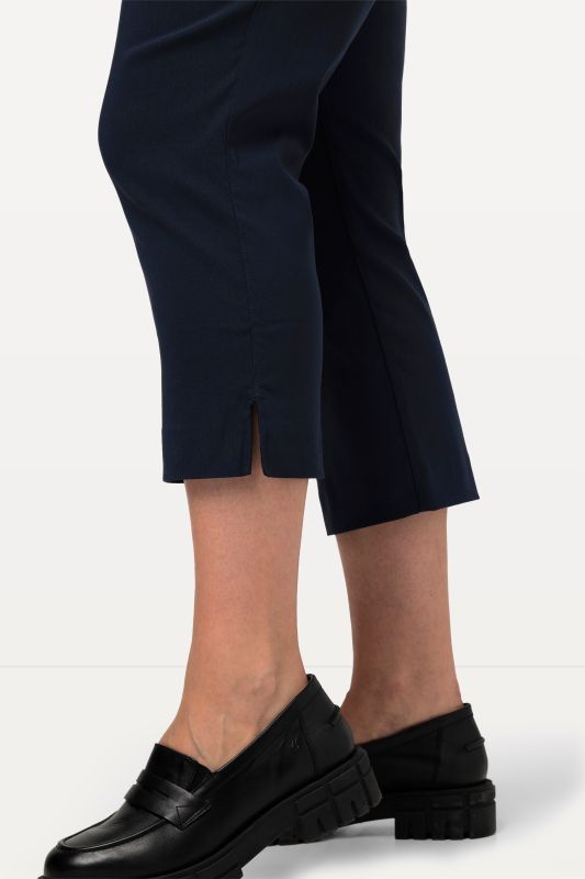 Stretch Basic Bengaline Capri Pants