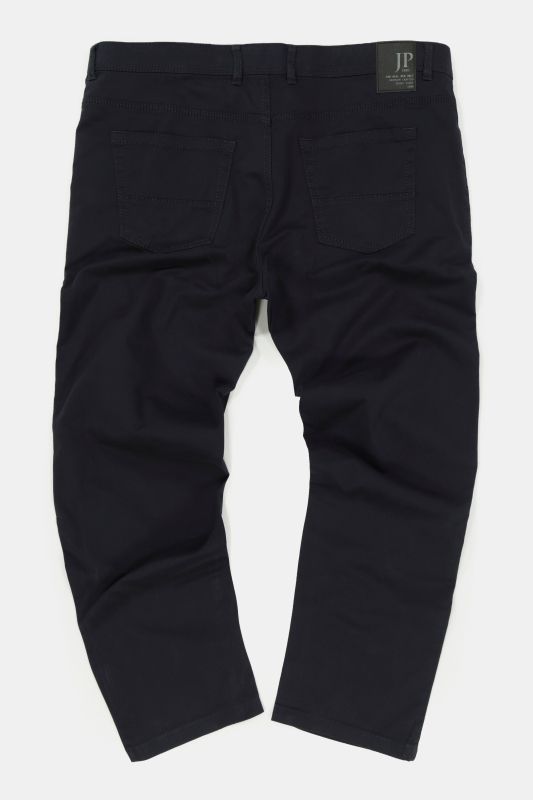 5-pocket trousers, elasticated waistband, regular fit